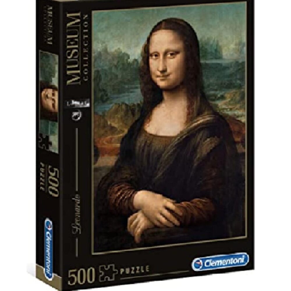 Clementoni 500pcs Puzzle-Mona Lisa Museum Collection Made in Italy New sealed